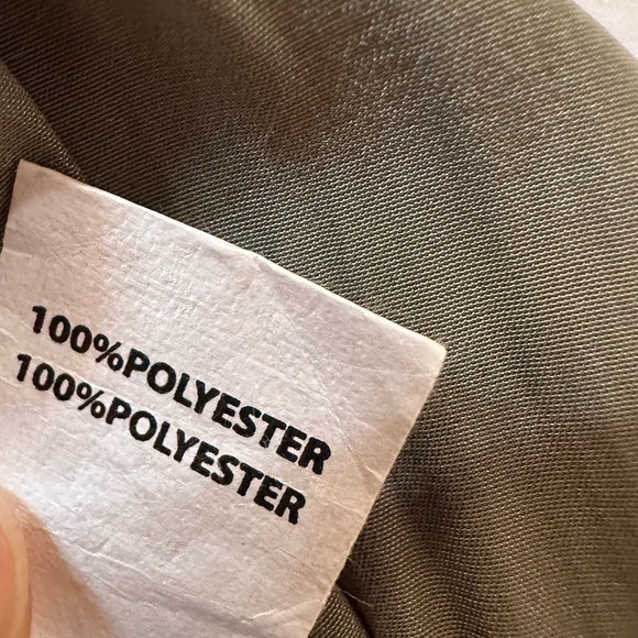 RAMY BROOK Sage Green Long Sleeve Gathered Dress Size S - Picture 2 of 12